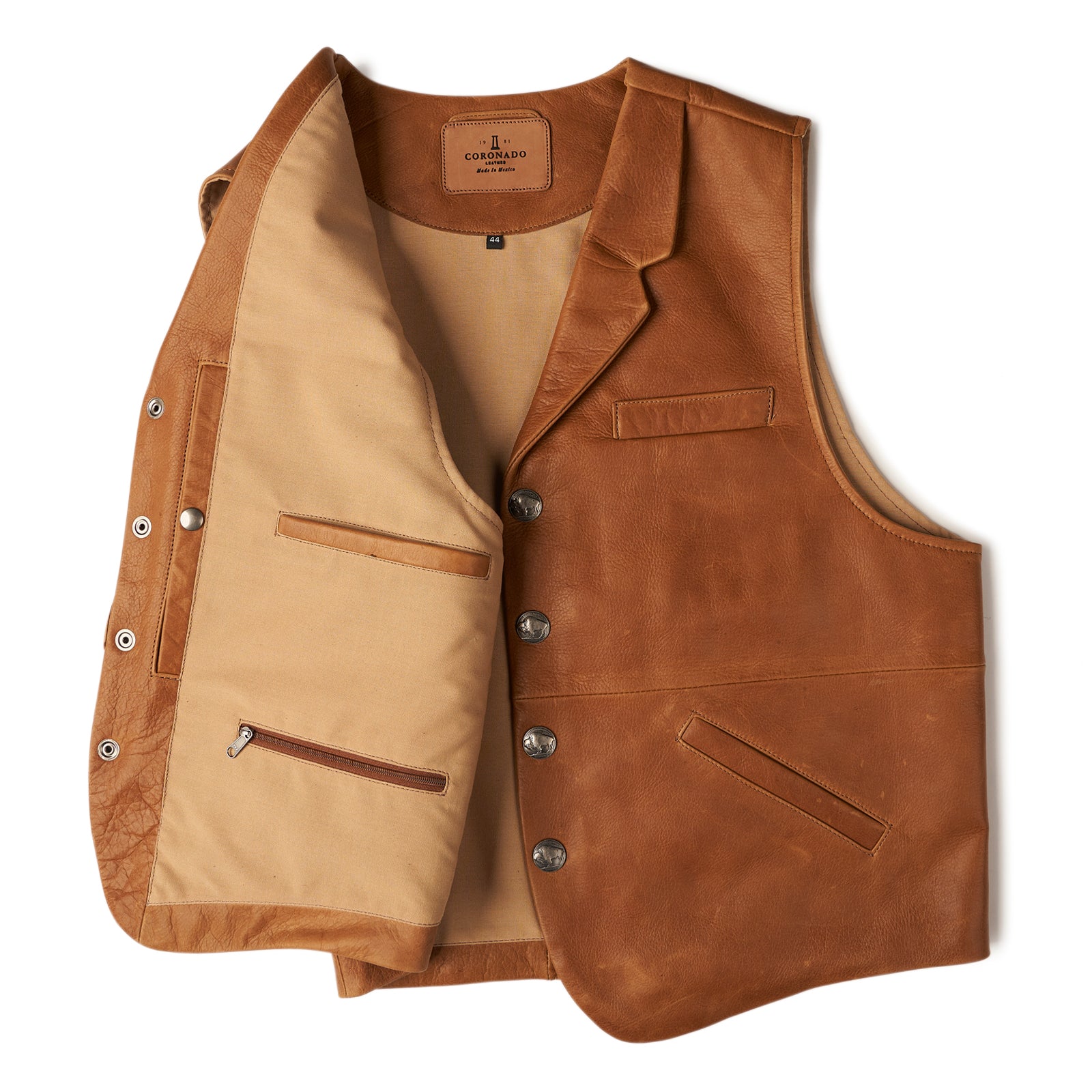 Coronado leather vest Clearance