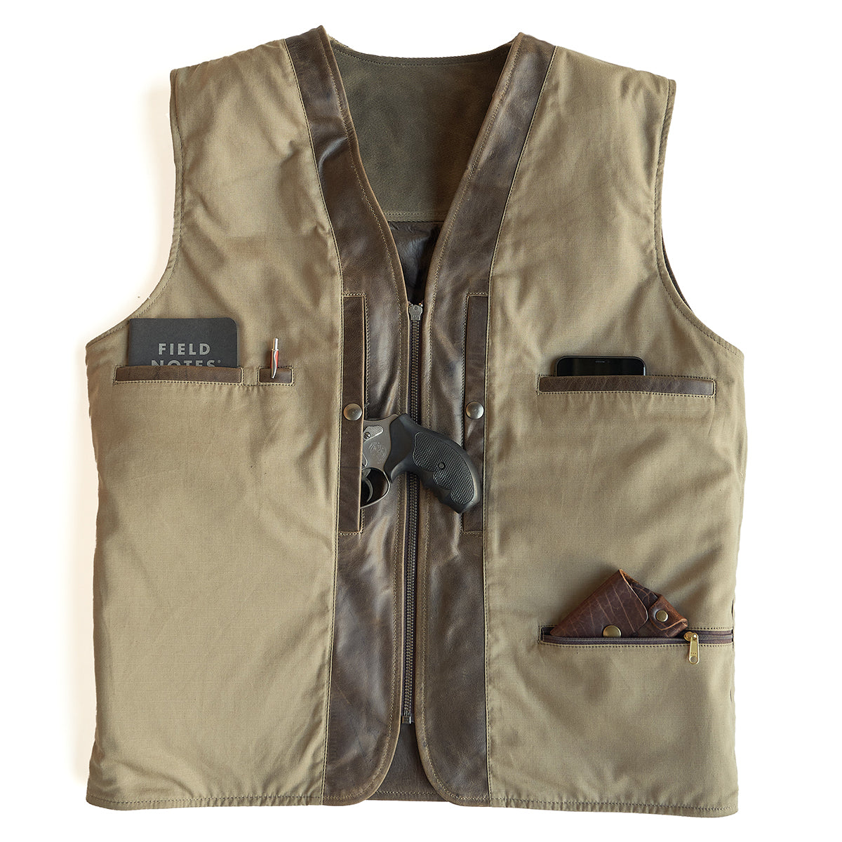 Safari Travel Vest Antique Brown | LE 20 Made