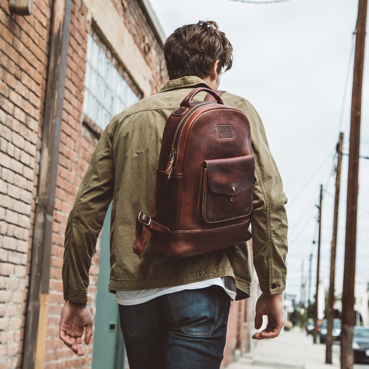 Stone-Washed Backpack #115 (Russet LE)