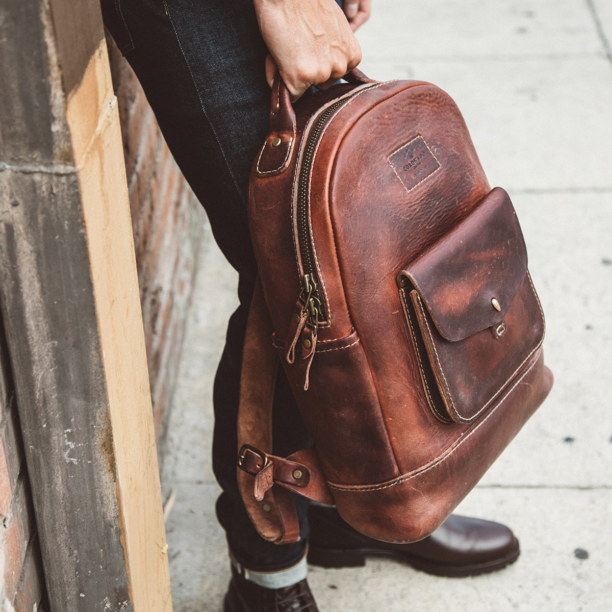Stone-Washed Backpack #115 (Russet LE) VA115RS