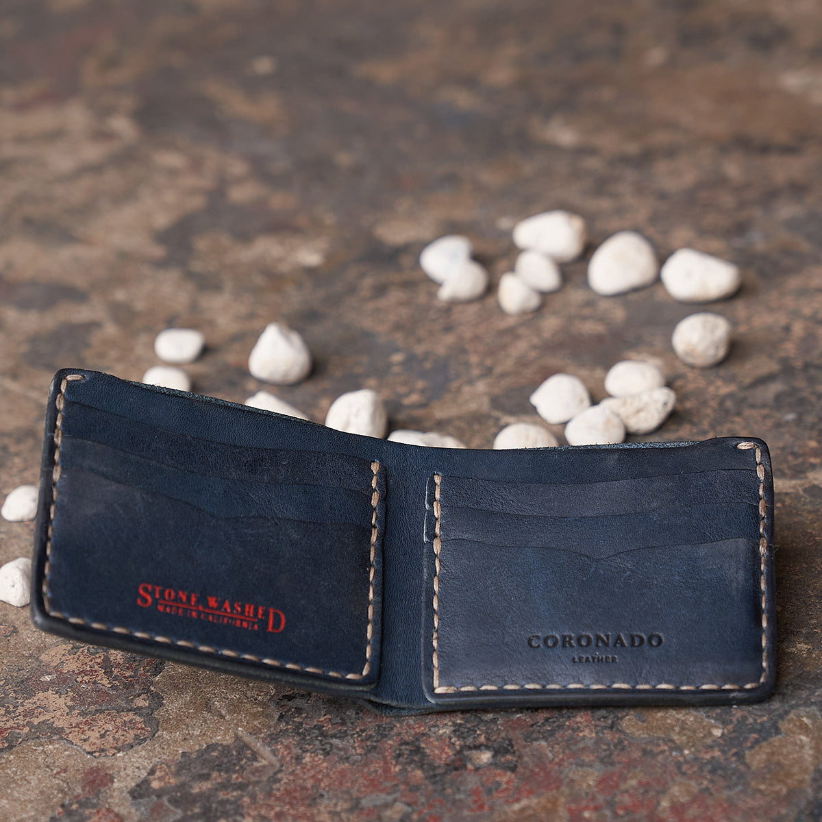 Vintage Stone-Washed Wallet No.623 | LE