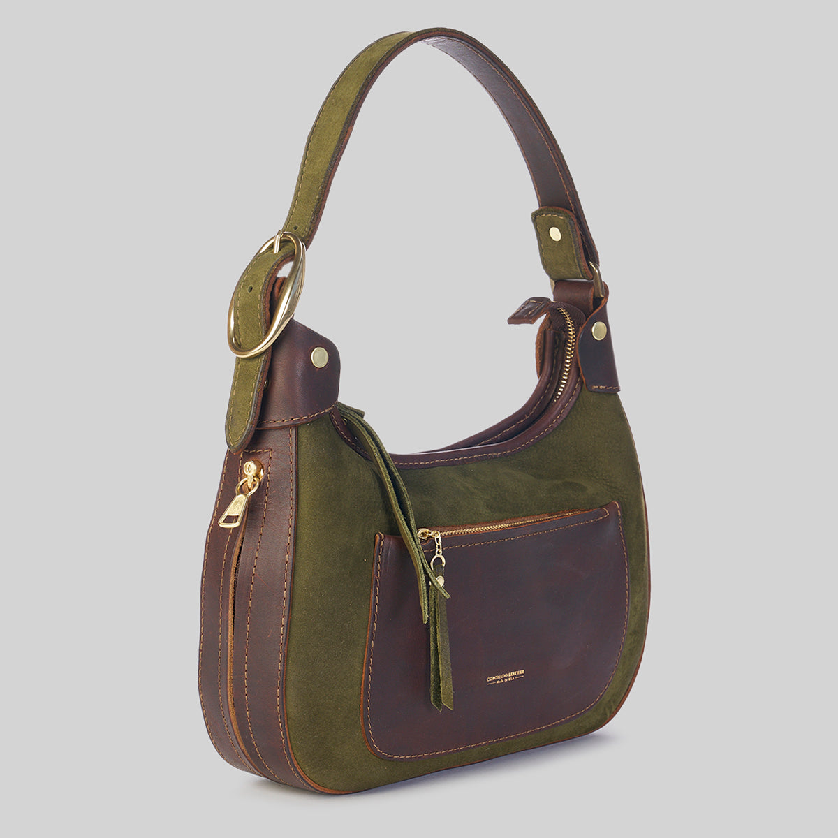 Jackie Hobo No.2 | Italian Forest Nubuck