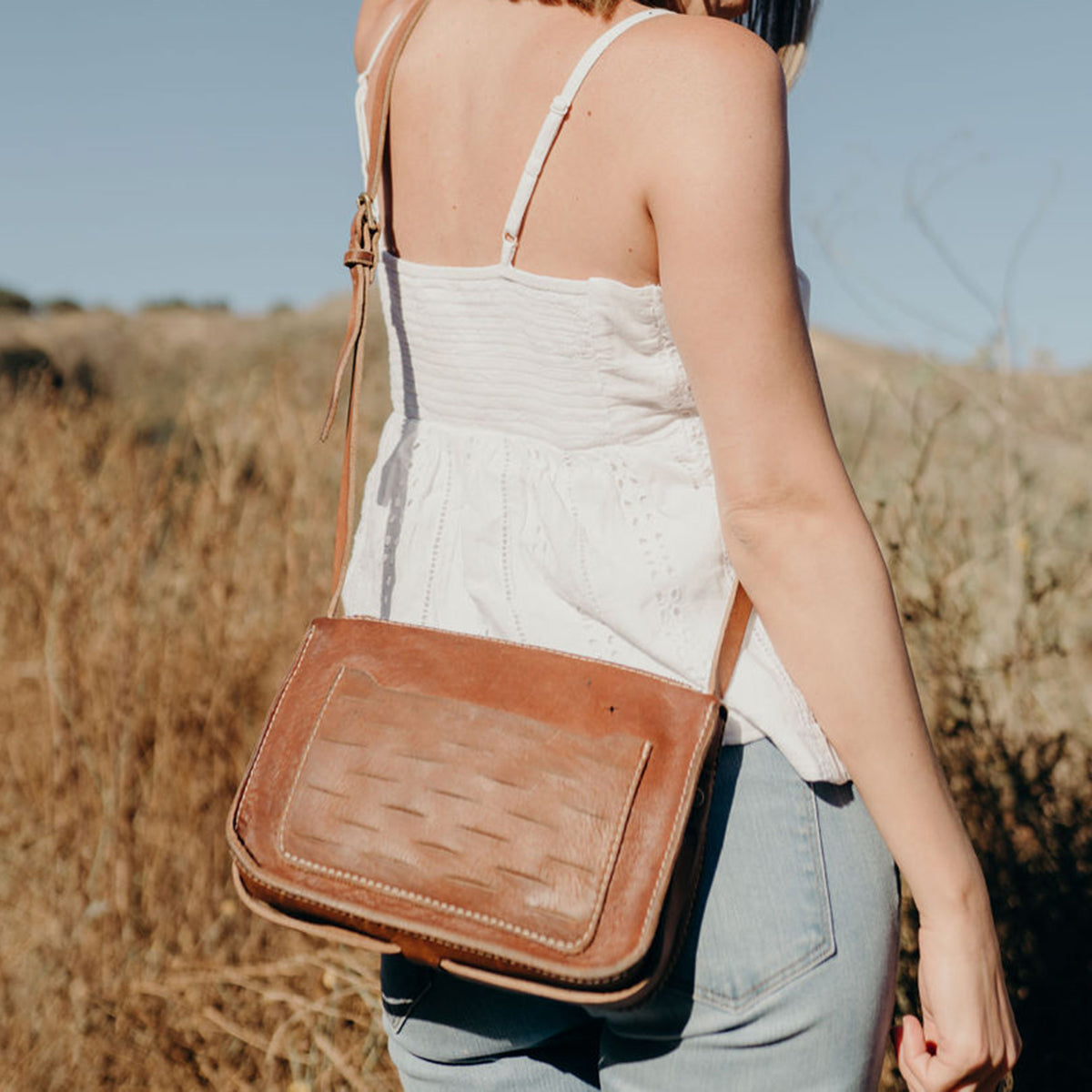 Vintage Sliced Crossbody #831S