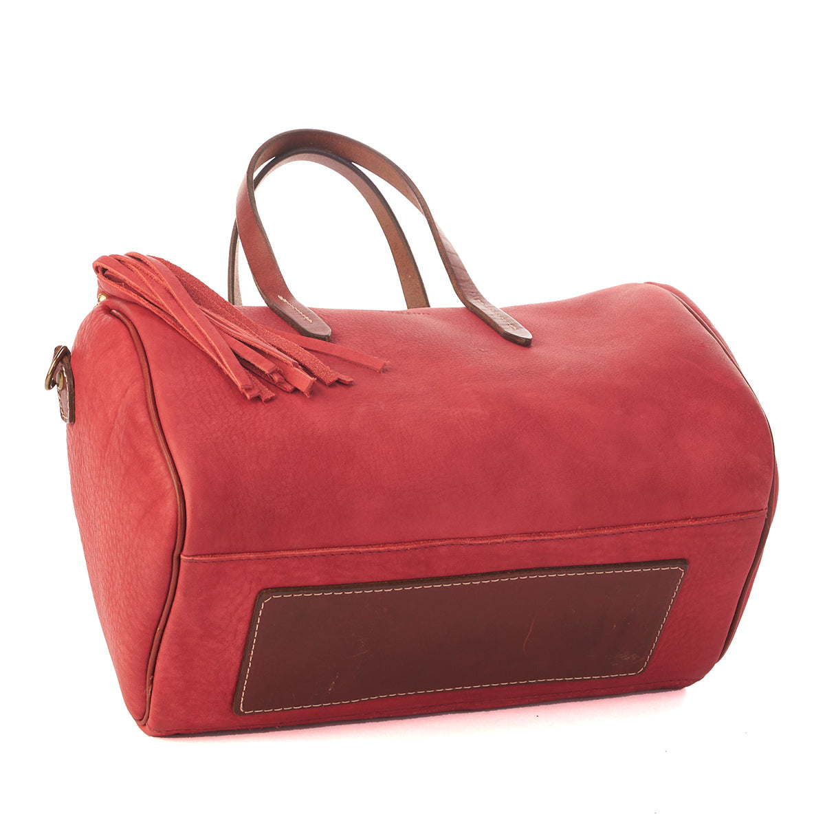 LE Horween Barrel Satchel No. 1910 | LE Red