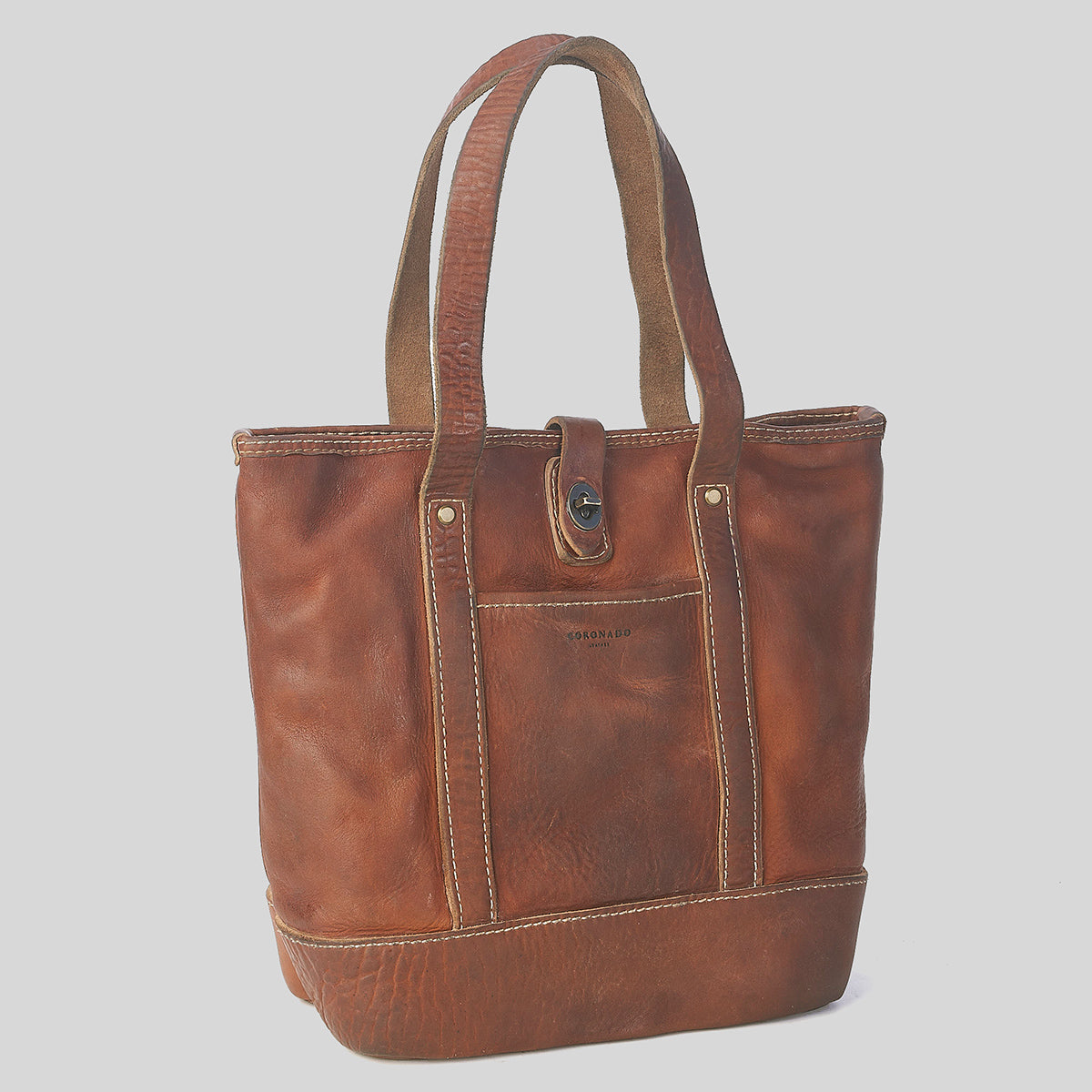 Vintage Stone-Washed Tote No.932 — Coronado Leather